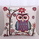 Owl Bird Throw Cushion