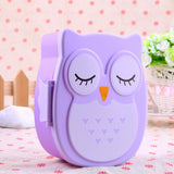 Cartoon Owl Lunch Box / Food / Fruit Storage Container