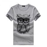 Men's Cool Owl Print T-Shirt